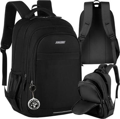 Çantë shpine Kruzzel 24524, 22L, për laptop, e zezë
