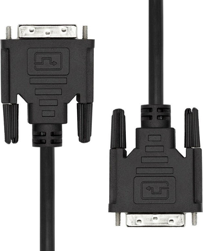 Кабел DVI D ProXtend, 18+1 пин, 3m, црн