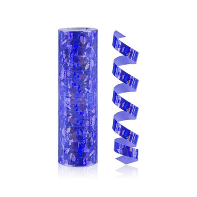 Shirit dekorativ Colour Holographic, 4 m, blu e errët