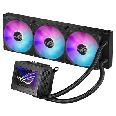 Ftohës ASUS ROG Ryujin III 360 ARGB, 12 cm, i zi