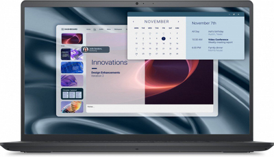 Laptop Dell Pro 15 Essential PV15250, 15.6" FHD, Intel Core i3 gjenerata 13, 8GB RAM, 512GB SSD, i zi