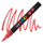 Uni-Marker Pc-3Ml Posca Glitter Red