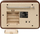 Радио DAB FM Денвер Гринлајн DAB-60, Bluetooth, 10W, темно дрво