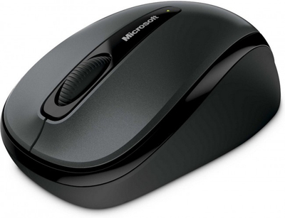 Бежичен глушец Microsoft Mobile Mouse 3500, оптички, USB, црн