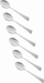 Set lugë darke KingHoff KH-1436, 6 copë, çelik inox, me shkëlqim