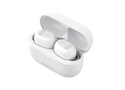 Dëgjuese Havit TW925 - TWS wireless, të bardha