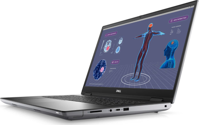 Laptop Dell Precision 7780, 17.3", i7 13850HX, 32GB RAM, 1TB SSD, RTX 2000 8GB, i zi