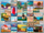 Puzzle Ravensburger Coastal Collage, 1500 copa, 80 x 60 cm, shumëngjyrësh