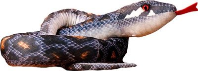 Lodër pelushi gjarpër, 170 cm, gri