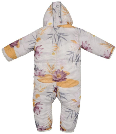 Kostum dimëror për foshnje LODGER Winter Jumpsuit Empire Lotus, 12-18 muaj, i rozë