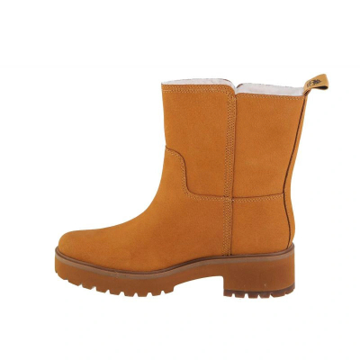 Këpucë dimri Timberland Carnaby Cool Wrmpullon WR W 0A5VR8, lëkurë natyrale, shollë OrthoLite, kafe