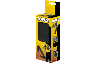 Rrip beli për mjete pune Topex, i zi