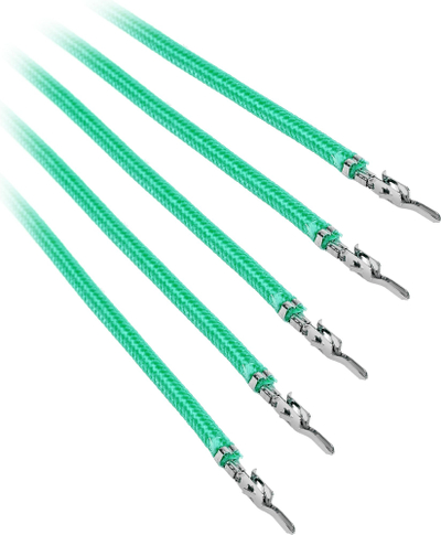 Set kabllosh PSU BitFenix Alchemy 2.0, 0.2m, pa konektorë, jeshile