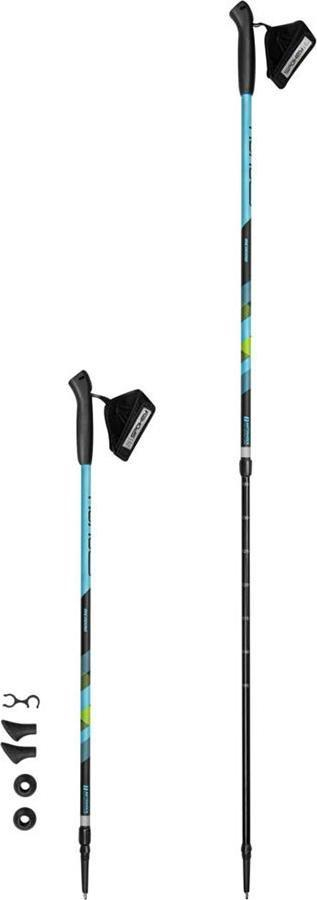Shkopinj nordikë Spokey Meadow 929462, alumin, 105-135 cm, me amortizim