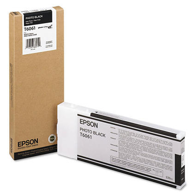 Bojë printeri Epson Singlepack Photo Black T606100, 220 ml, e zezë