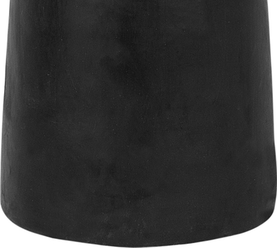 Vazo dekorative EMONA Ceramic Black, qeramike, e gjatë, e zezë