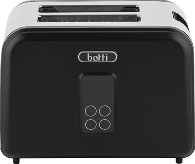Tостер Botti Electronic Luiz, 2 парчиња, 7 нивоа, црн