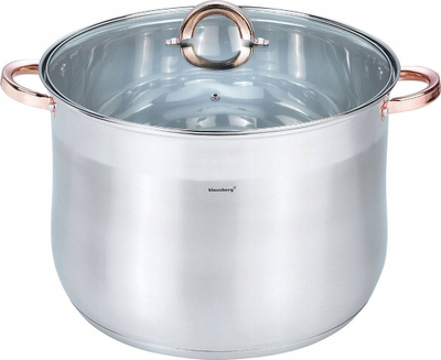Tenxhere çeliku Klausberg KB-7798, 22.4L, 34cm, me kapak