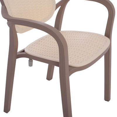 Karrige polipropileni Khem 57×57×83 cm (HM5820.02), bezhë