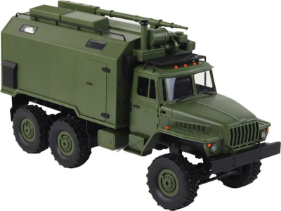 Kamion ushtarak me pult Leantoys WPL B-36, R/C, shkalla 1:16, i gjelbër