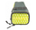 Çantë shalë biçiklete PEGAS Saddle Bag, 30 LED, sinjal kthimi, gri e verdhë