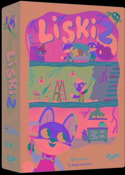 Lojë tavoline FoxGames Little Foxes 2, familjare, edicioni në polonisht
