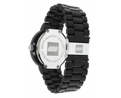 Orë dore Lego Stud Brick Black/Chrome 9007705