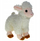 Lodër pelushi qengj Sheep, 20 cm, e bardhë