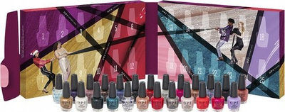 Kalendari i Adventit OPI Terribly Nice, 25 llakë thonjsh 3.75 ml, për gra