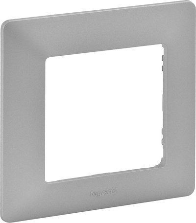 Kornizë njëfishe Legrand Valena Life 754131, 86x86mm, alumini