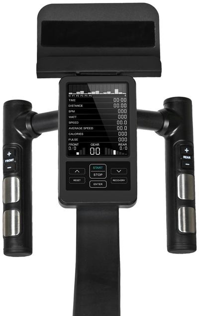 Biçikletë fitness VirtuFit Etappe 2.0i, me Bluetooth, rezistencë që e rregullon vetë, ngjyrë e zezë