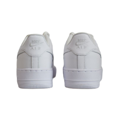Atlete për kalamoj Nike Air Force 1, lëkurë, taban Nike Air, të bardha