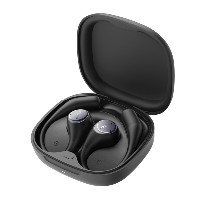 Kufje pa tela EarFun OpenJump, open ear, 42 orë bateri, IPX7, të zeza
