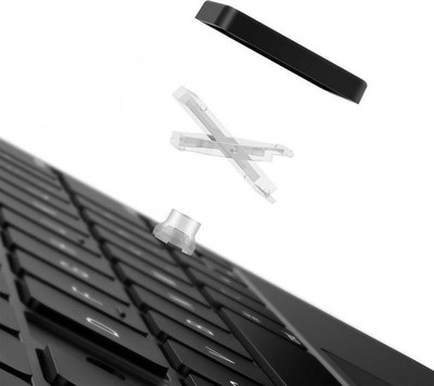 Këllëf me tastierë Baseus Brilliance, Bluetooth, me ndriçim, për iPad Pro 11" dhe Air 10.9", i zi