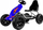 Go-kart me pedale Lean Cars Go-Cart B012, sedilje që rregullohet, frena me dorë, blu