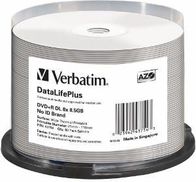 Disk Verbatim DVD+R, 8.5GB, 8x, 50 copë