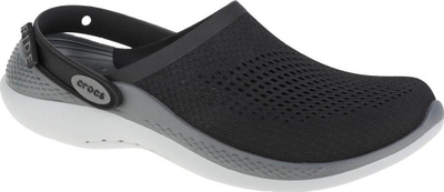 Sandale Crocs LiteRide 360 Clog M 206708, shkumë LiteRide, të zeza