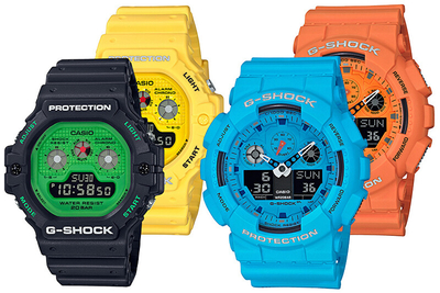 Orë dore Casio G-Shock GA-100RS-2AER (411)