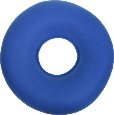 Jastëk ergonomik BigBuy Accessories për gju dhe këmbë, me hapje në mes, blu