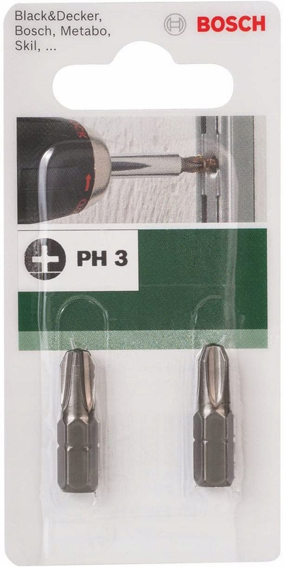 Set bitash kryq Bosch 2609255915 PH3, C 6.3, 2 copë