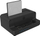 Докинг станица Иcy Box IB-2914MSCL-C31, за 2.5" и 3.5" во M.2 NVMe, USB Type-C 10 Gbit/s, црна