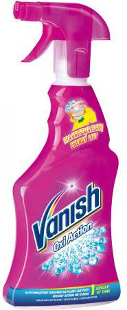 Spray heqës njollash Vanish Oxi Action, për rroba të bardha dhe me ngjyra, 500ml