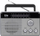 Radio portative Eltra Julia 3, AM FM, 230V dhe bateri, gri