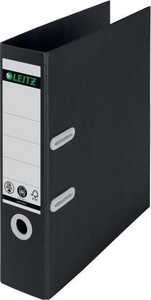 Dosje unazore Leitz 180° Recycle, A4, shpinë 8 cm, e zezë