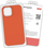Këllëf telefoni MySafe Silicone për iPhone 11 Pro Max, portokalli