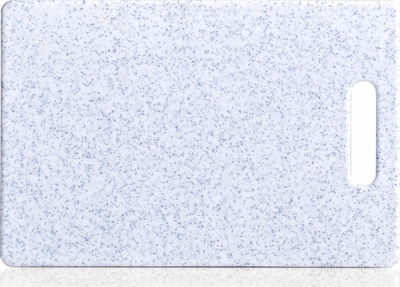 Dërrasë prerëse plastike Zeller, 20x30cm, pamje guri graniti, gri