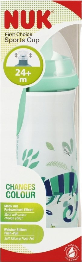 Gotë sportive për kalamaj NUK Sports Cup, 450ml, 24m+, jeshile
