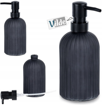 Dozues sapuni Vilde, xhami, 400 ml, i zi