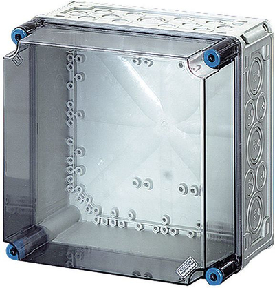 Електрична кутија Hensel Box Mi 80210, 300 x 300 x 214mm, IP65, проѕирен капак