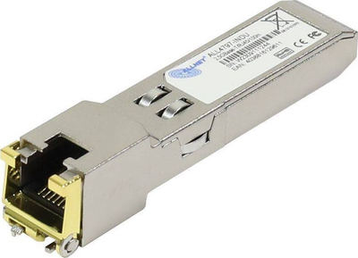 Modul transceiver Allnet ALL4797-INDU SFP+, 2.5 Gbit RJ45, industrial, argjendtë